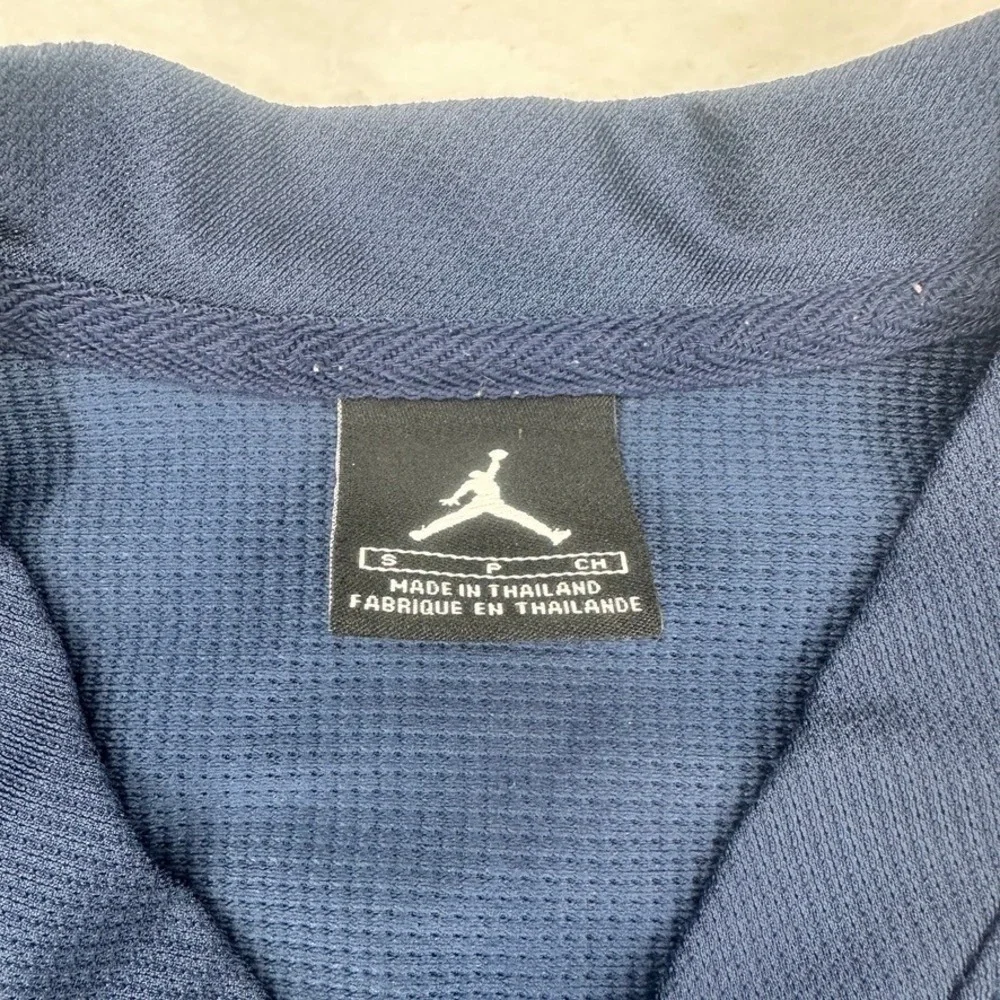 Jordan Sleeveless Athletic V Neck Top Blue‎ Gray Size Small